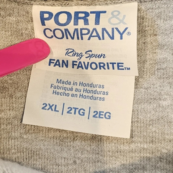 Smile If You're Dead Inside Size 2XL Gray Hoodie Novelty Funny Unisex Humor - Picture 4 of 7